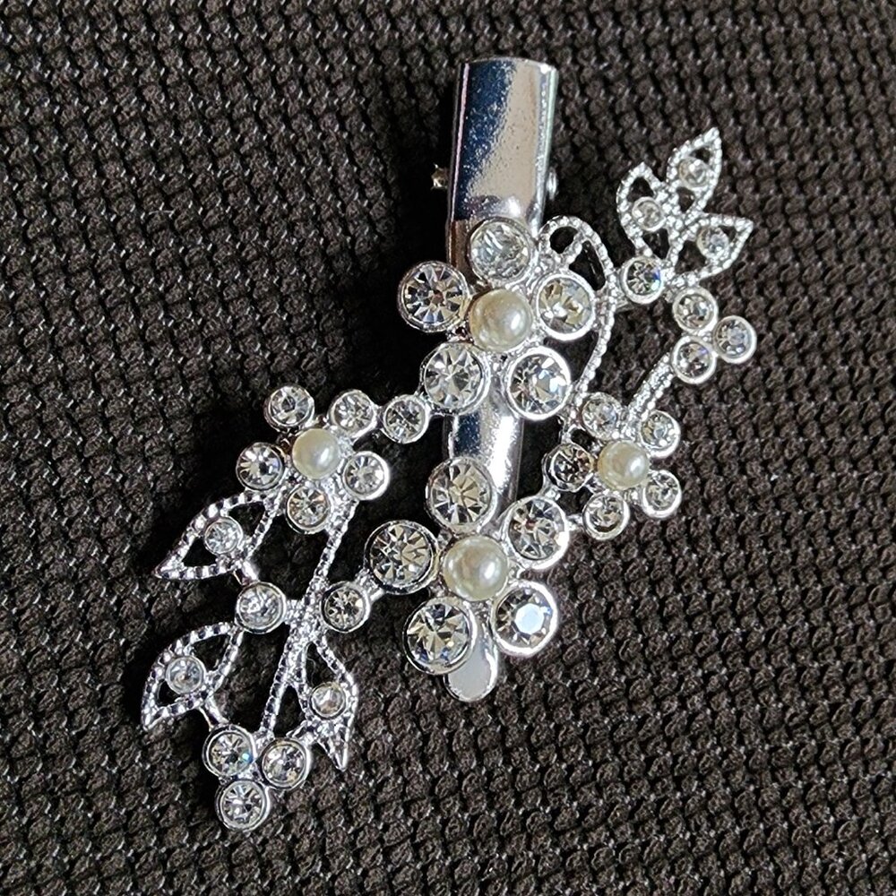 Etsy Crystal Bridal Hair Clip